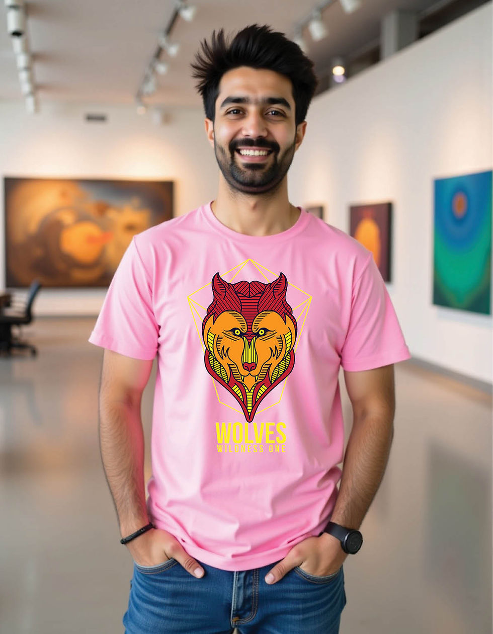 Urban Edge Regular Fit Streetwear T-Shirt with Bold Graphic Art Print