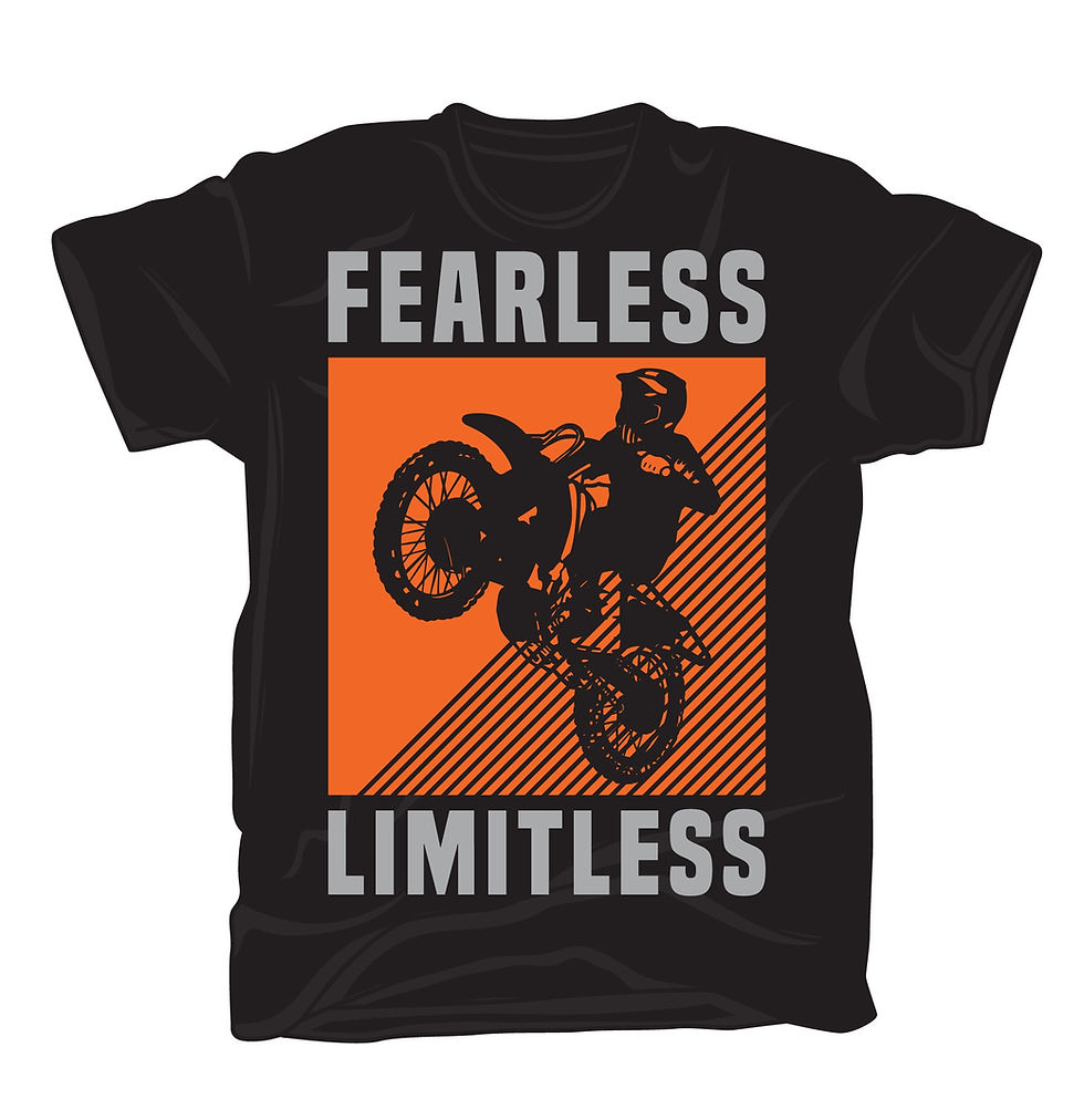 Thumbnail: life is crazy ride motocross merchandise illustration t shirt