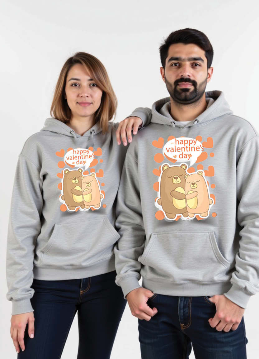 Thumbnail: I Found My Peace in Your Arms” – Romantic Hoodie for Soft, Safe Love