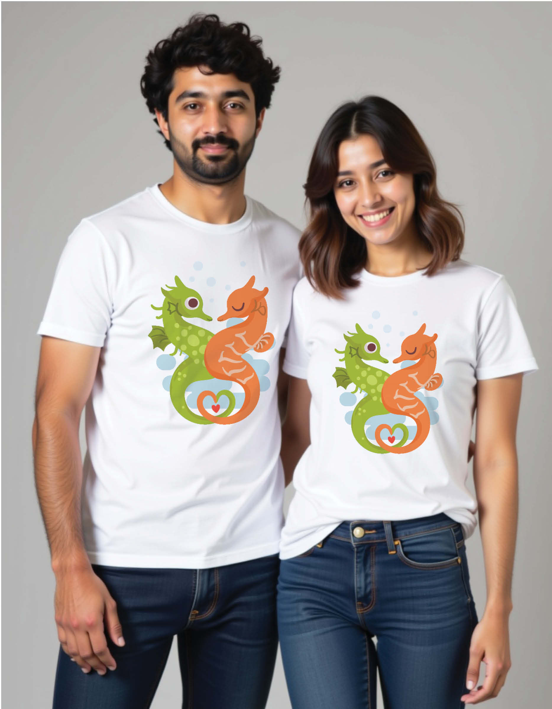 Gaya Togetherness – Spiritual Couple Matching Tees