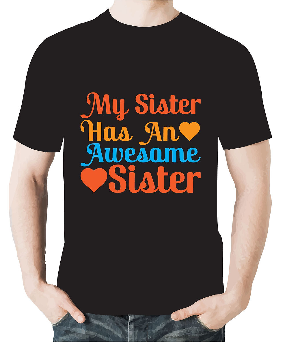 Thumbnail: brother bunnyhappy easter day typography lettering t shirt