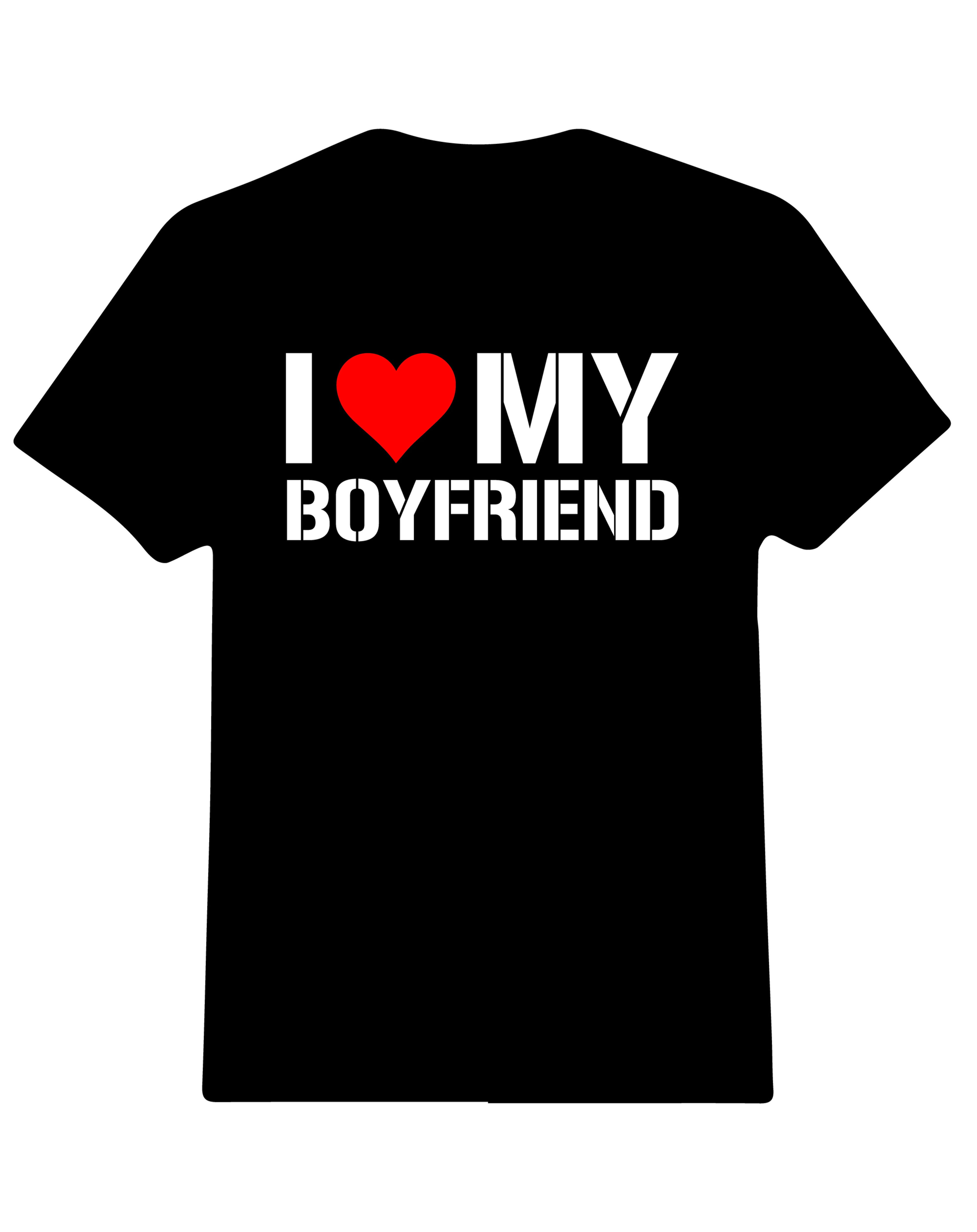 i love my boyfriend typography printed t shirts love life printed t shirts