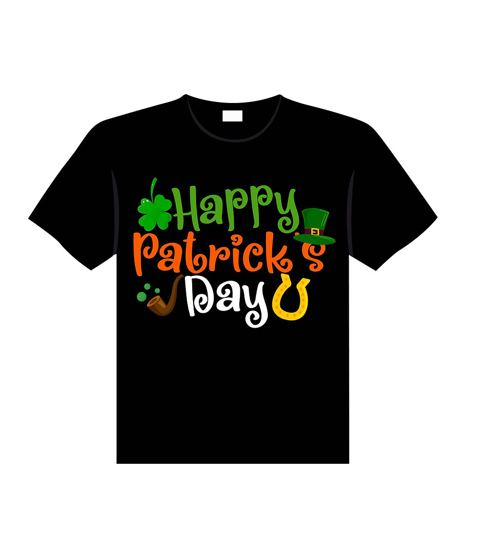 Thumbnail: st patrick s day typography colorful irish t shirt (18)