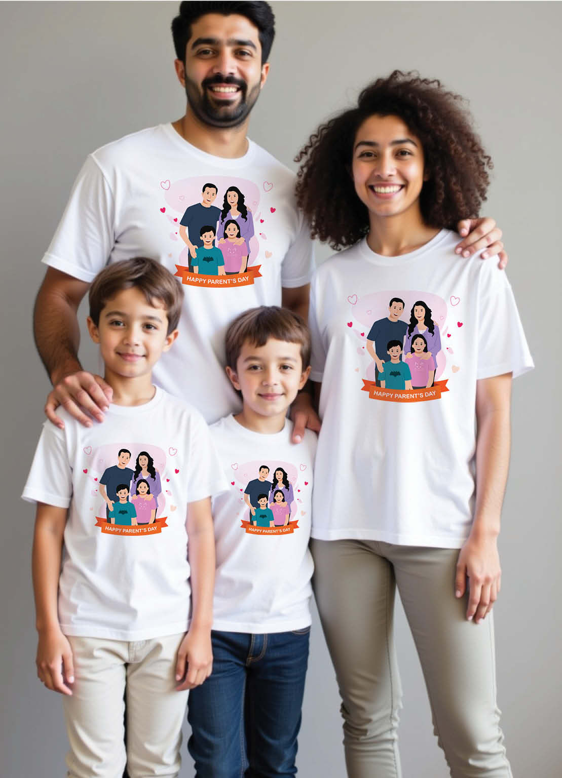 Mumbai Powai Family Matching T-Shirts – Urban Chic for All Members