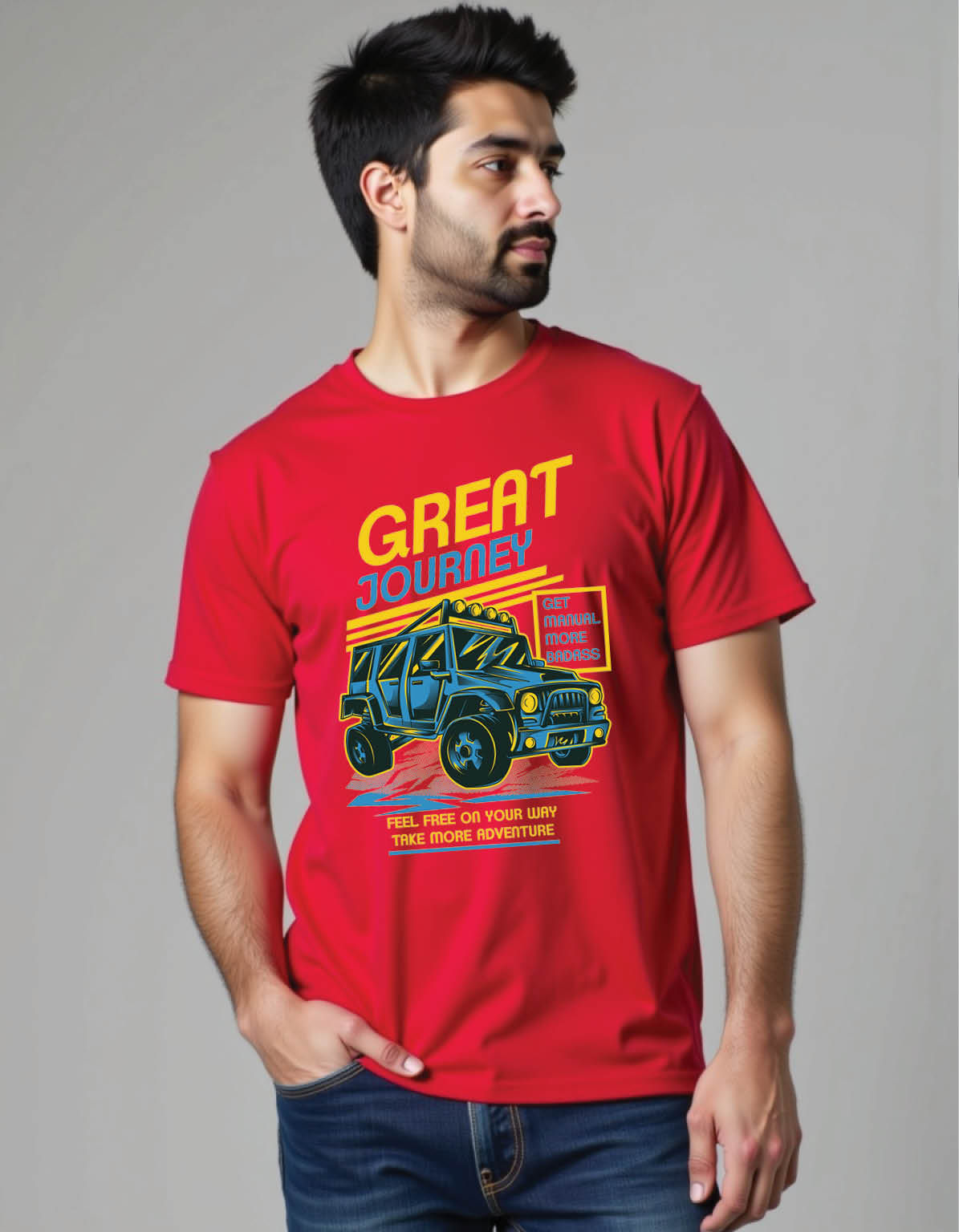 Chill Mode Activated Graphic Tee in Regular Fit for Cozy Urban Vibes