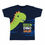Thumbnail: Cool dinosaur beach, playing skateboard buy kids Graphic t shirts online