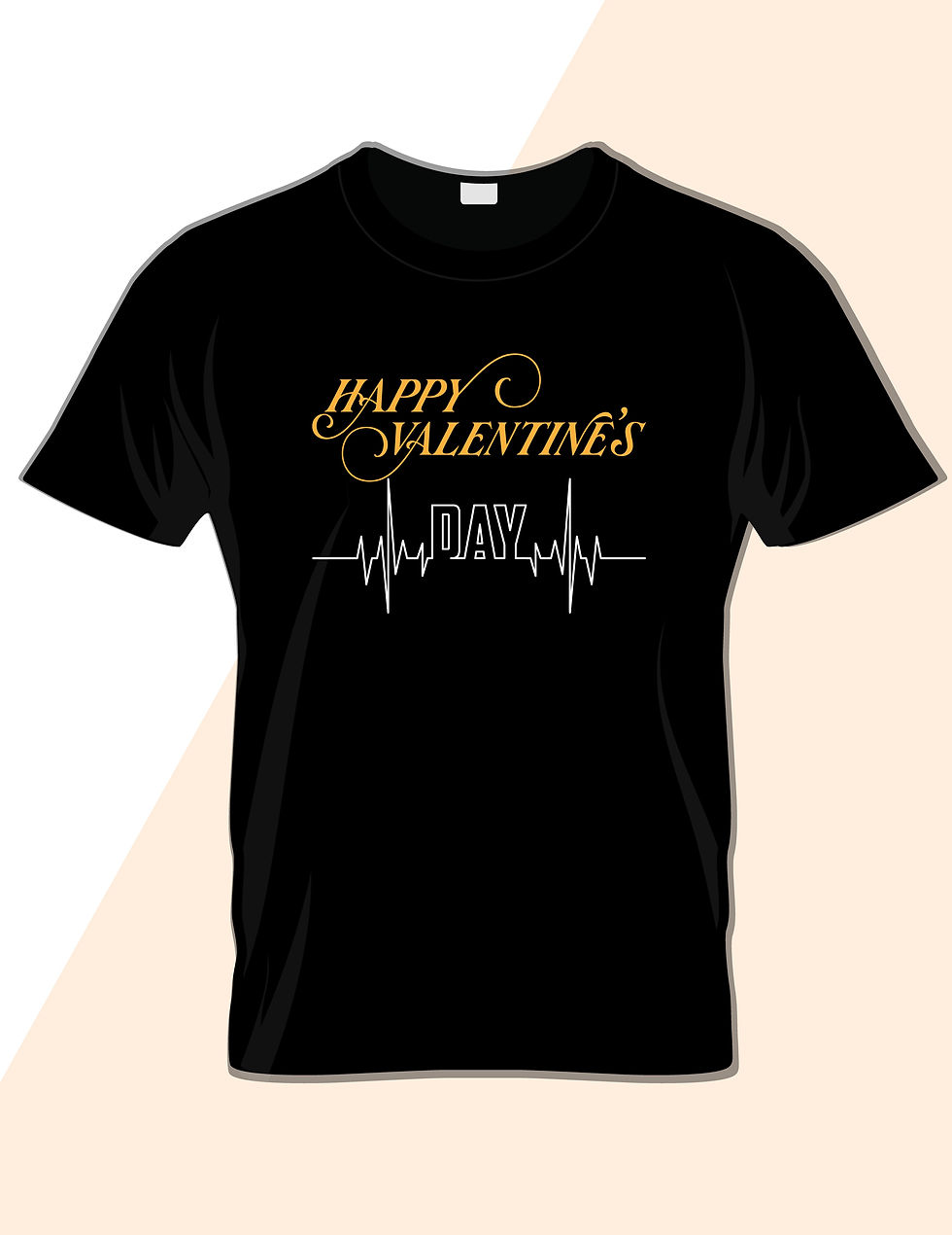 Thumbnail: happy valentine s day typography t shirt  (3)