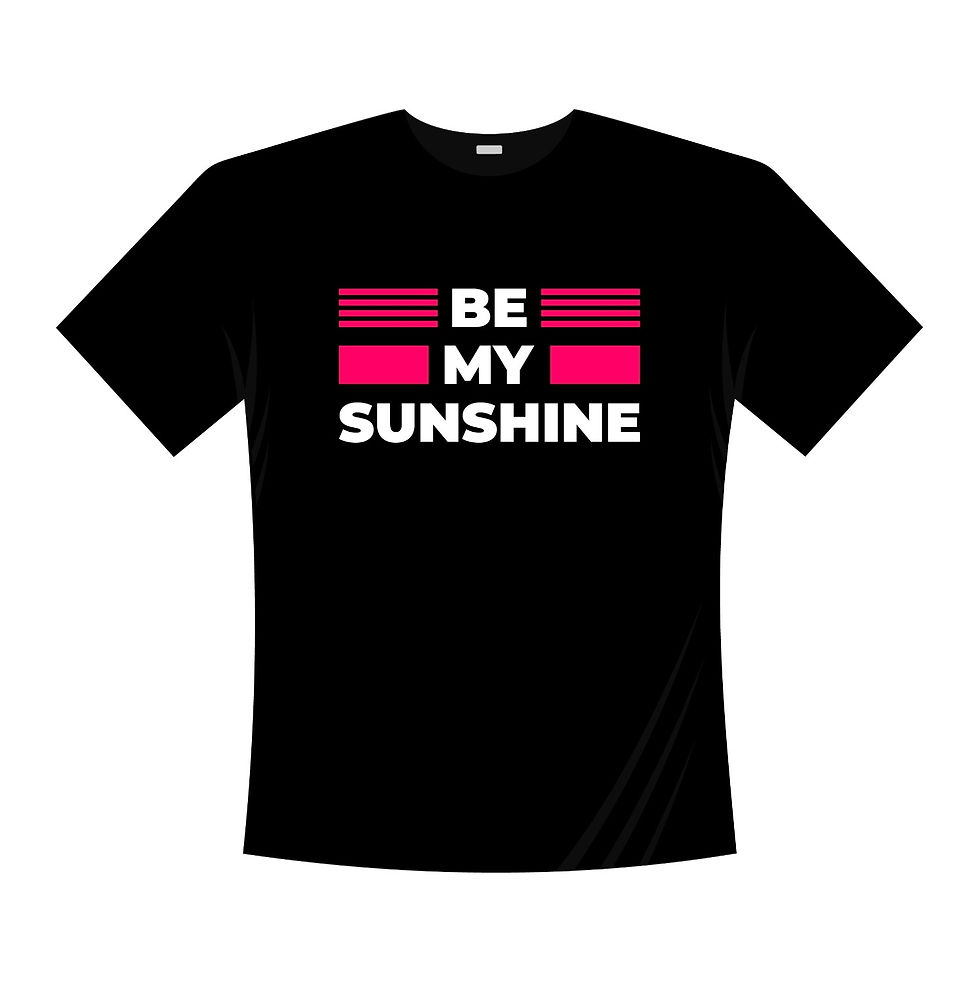 Thumbnail: be my sunshine typography love romantic t shirt you always my mind t shirt
