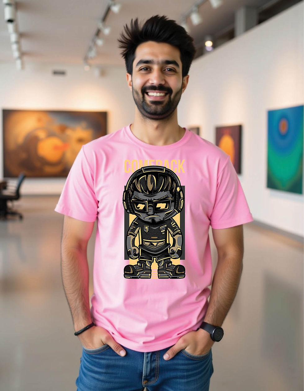 Razor Dust Standard Fit Tee with Sharp Dust Graphic in Ink