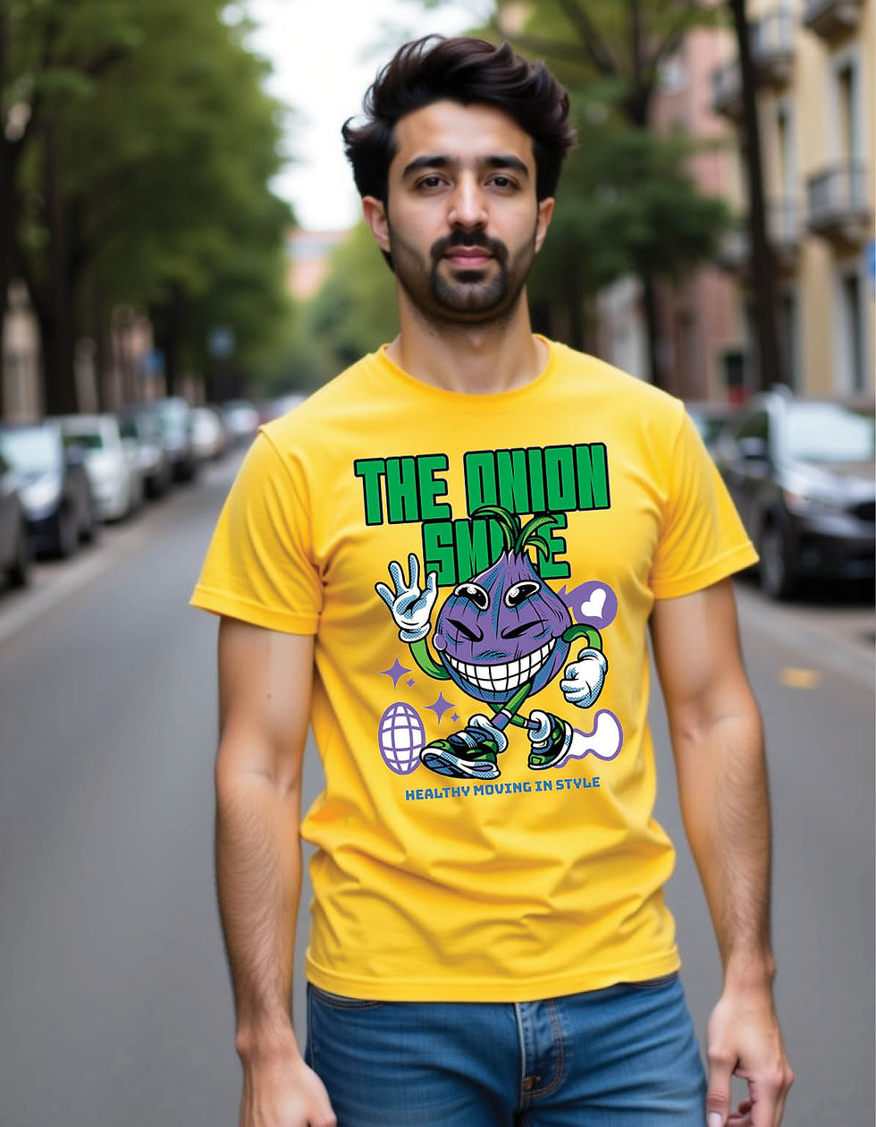 Vibe Controller Graphic Tee in Regular Fit with Remote Urban Aesthetic