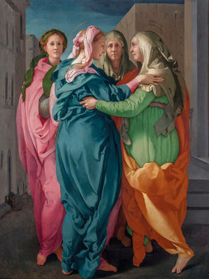 La celebre "Visitazione" di Pontormo
