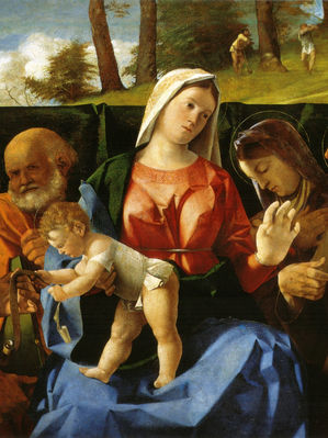 Lorenzo Lotto e la Madonna con Bambino e Santi