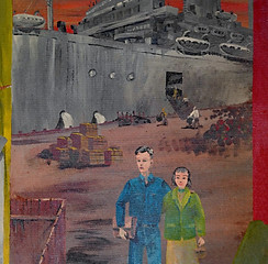 Chinatown history mural
