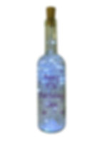 Thumbnail: Personalised Birthday gift LED Light up Bottle 18th 21st 30th 40th 50th 60th Age