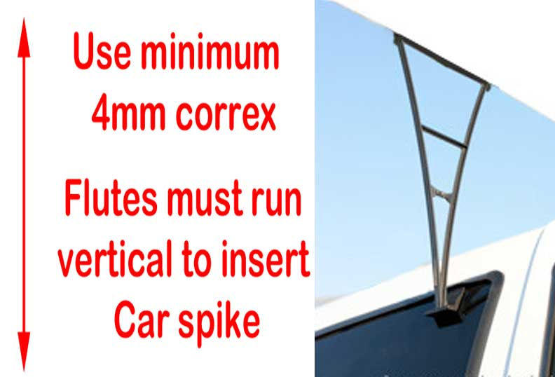 Thumbnail: Correx Sign Holder  2 Types available - Easy Fit - No Tools Required