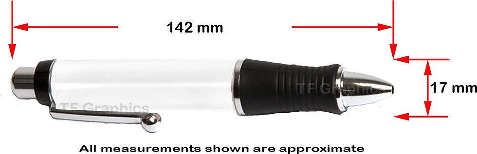 Thumbnail: Large Body Pens  - 3 Body Colours - Personalised