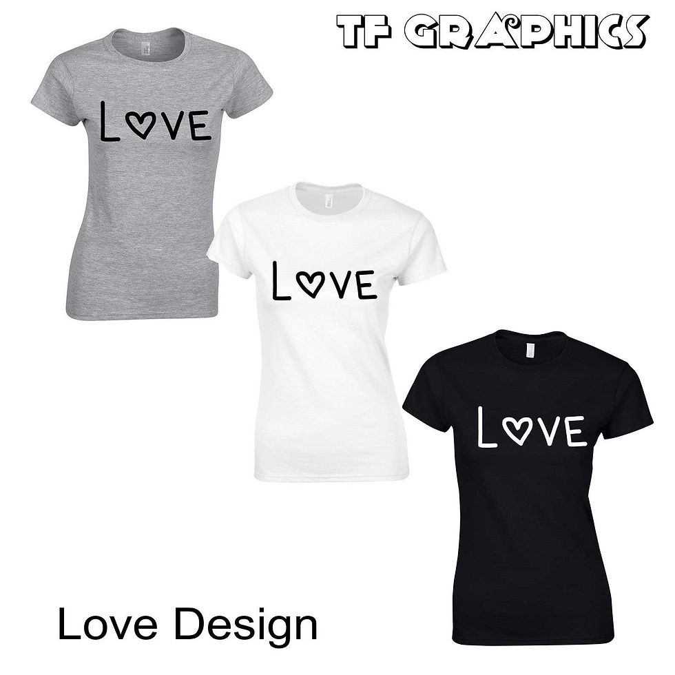Thumbnail: Custom Printed Ladies Slogan Crew Neck T Shirts