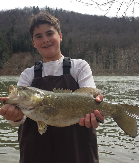 Allegheny River Fishing Guide | smalliesontheyough