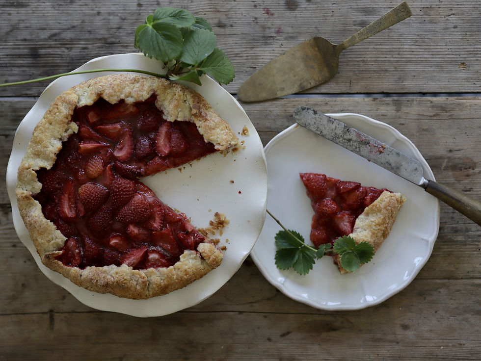 Strawberry Galette
