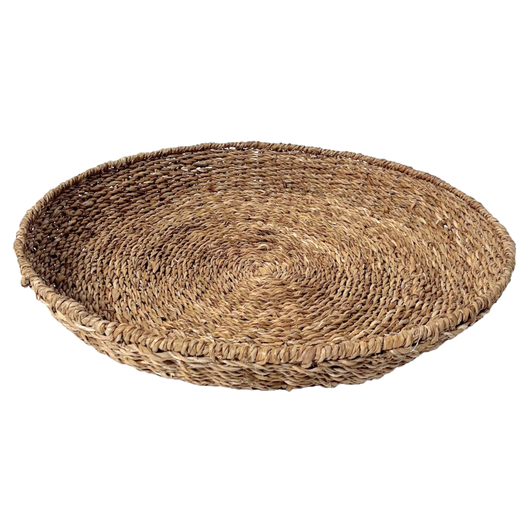 Woven Seagrass Tray | SMALL