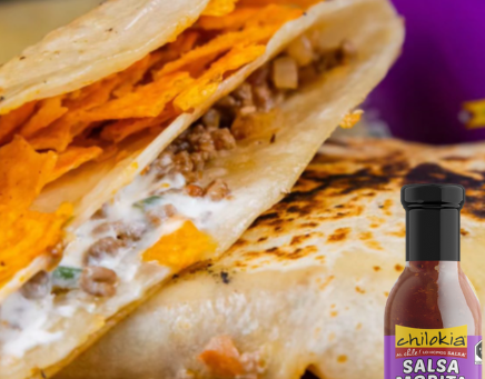 🌯 Wrap de Chilli con Mantequilla de Ajo y Salsa Morita Chilokia