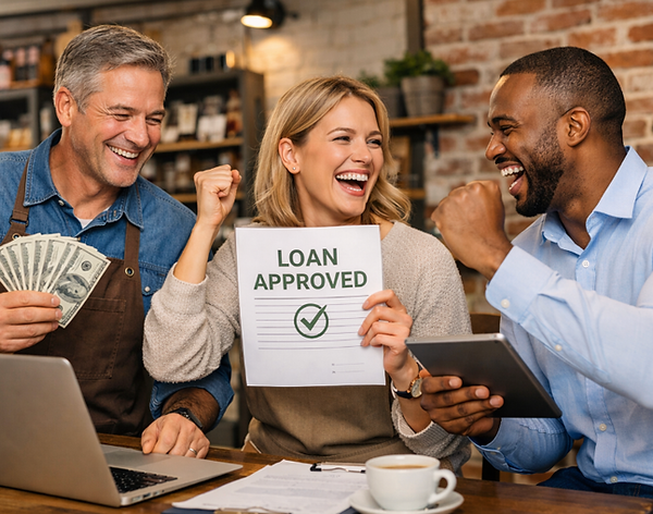 Business owner approved for direct financing up to $50,000