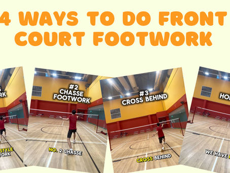 4 Ways to do Front Court Footwork in Badminton (With pictures) | Cloud Sports Blog