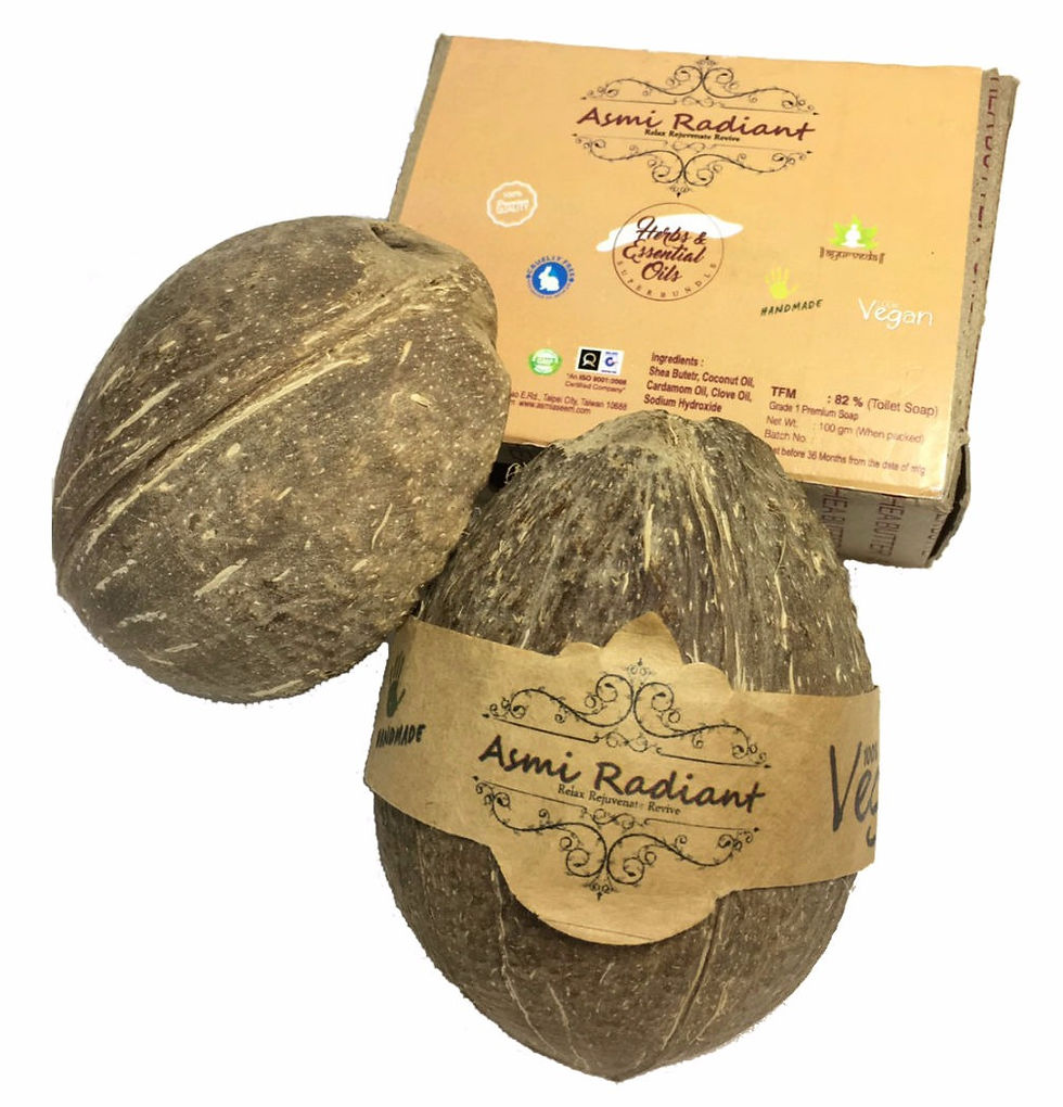 Asmi Radiant Shea Butter with Cardamom Soap