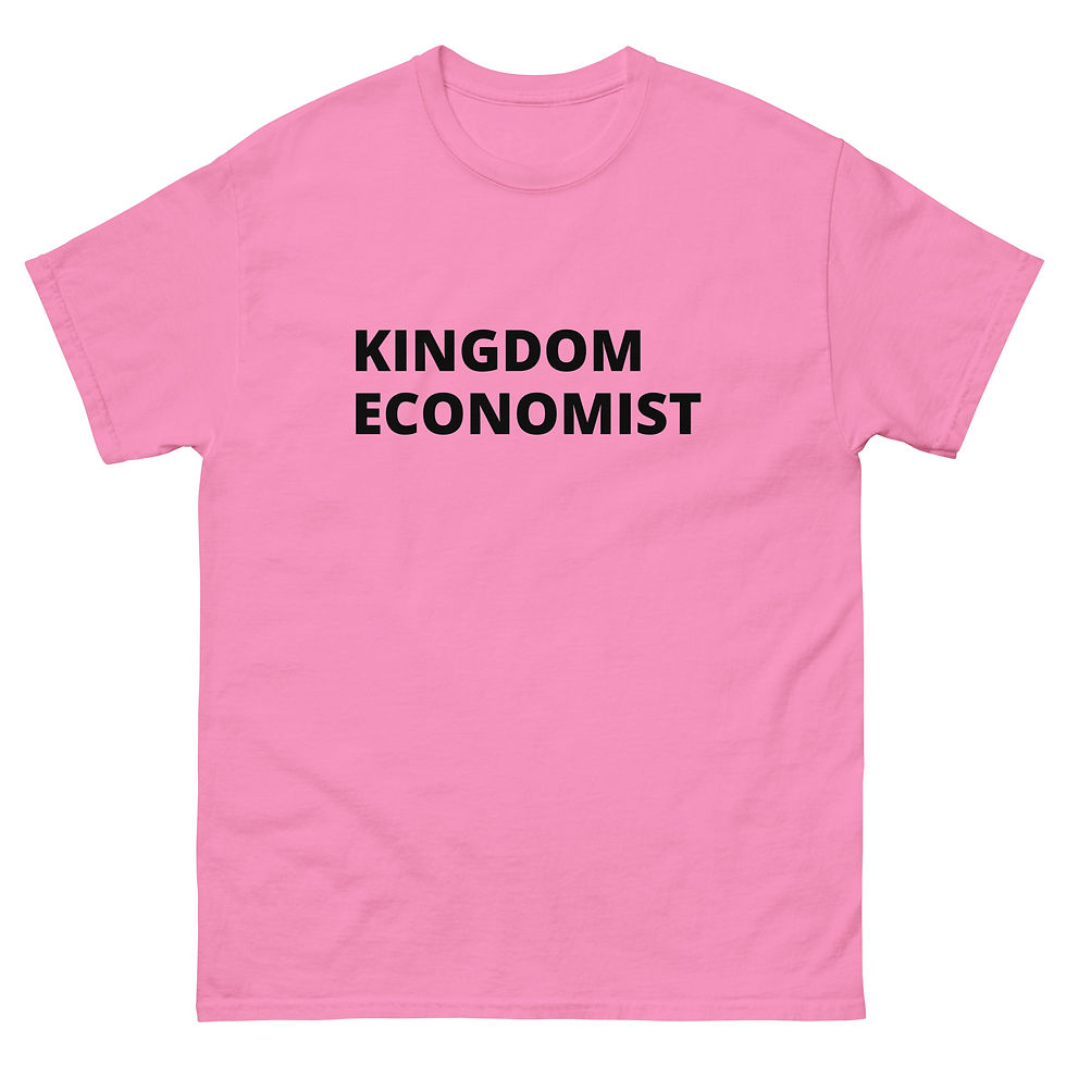 Thumbnail: Kingdom Economist Unisex classic tee