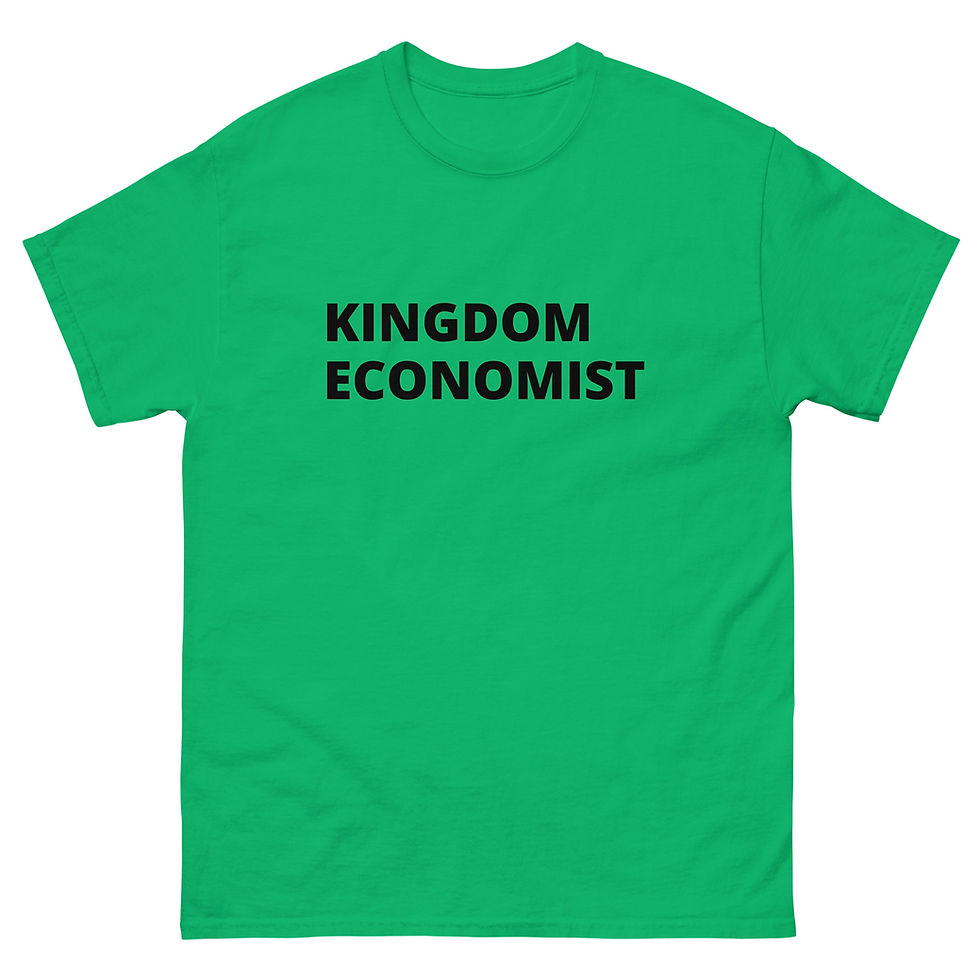 Thumbnail: Kingdom Economist Unisex classic tee