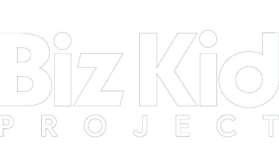 The BizKid Project logo in white