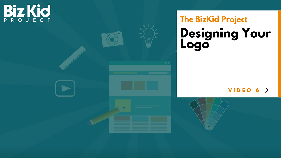 In this lesson, students learn how to design a logo for their business.