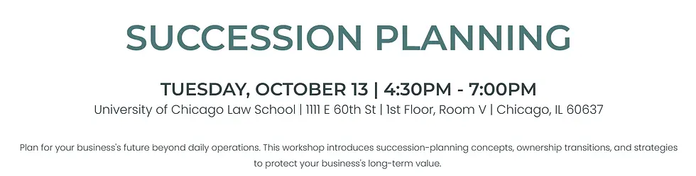 Succession Planning for Businesses