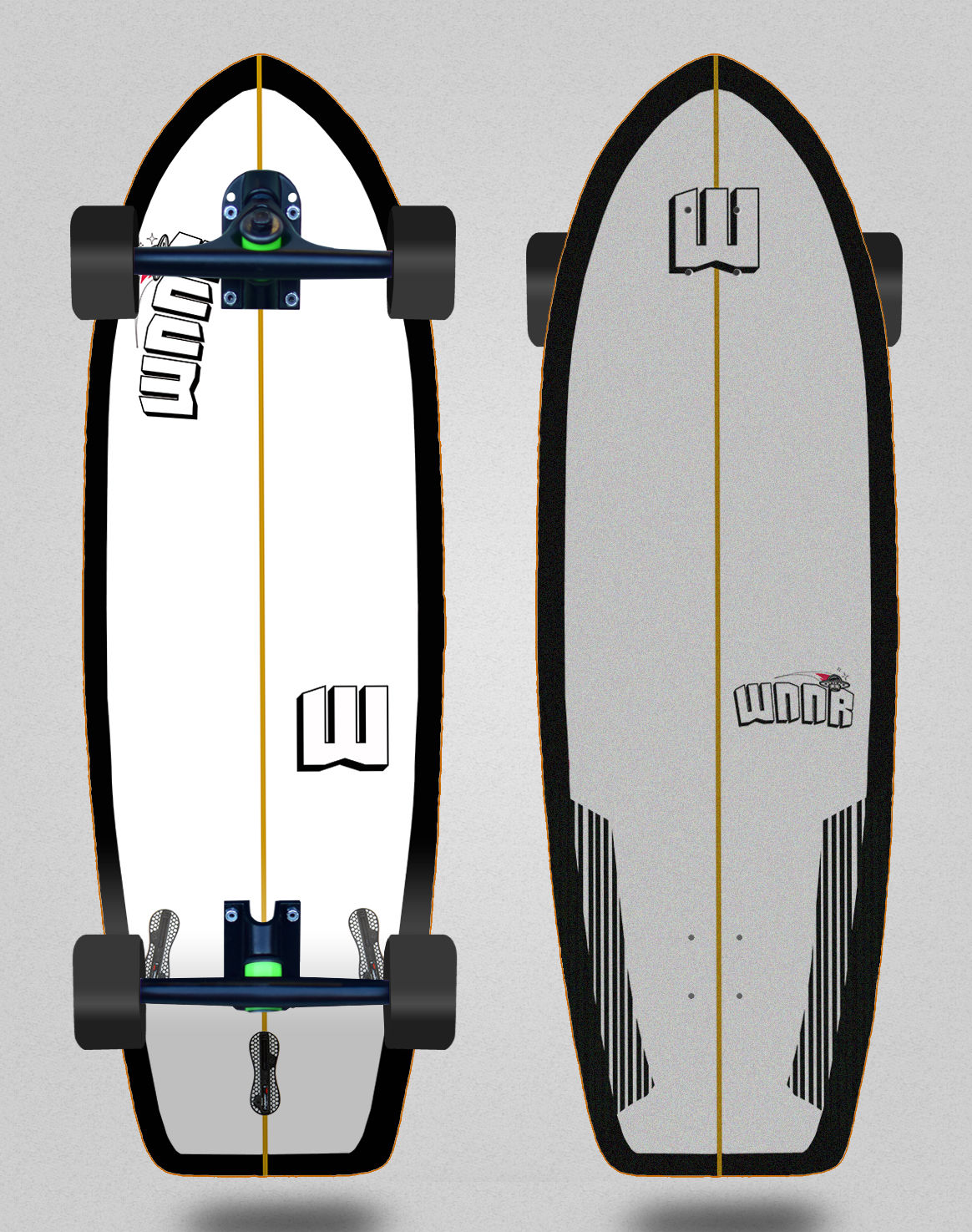 Wnnr cruiser Tulum white black 31