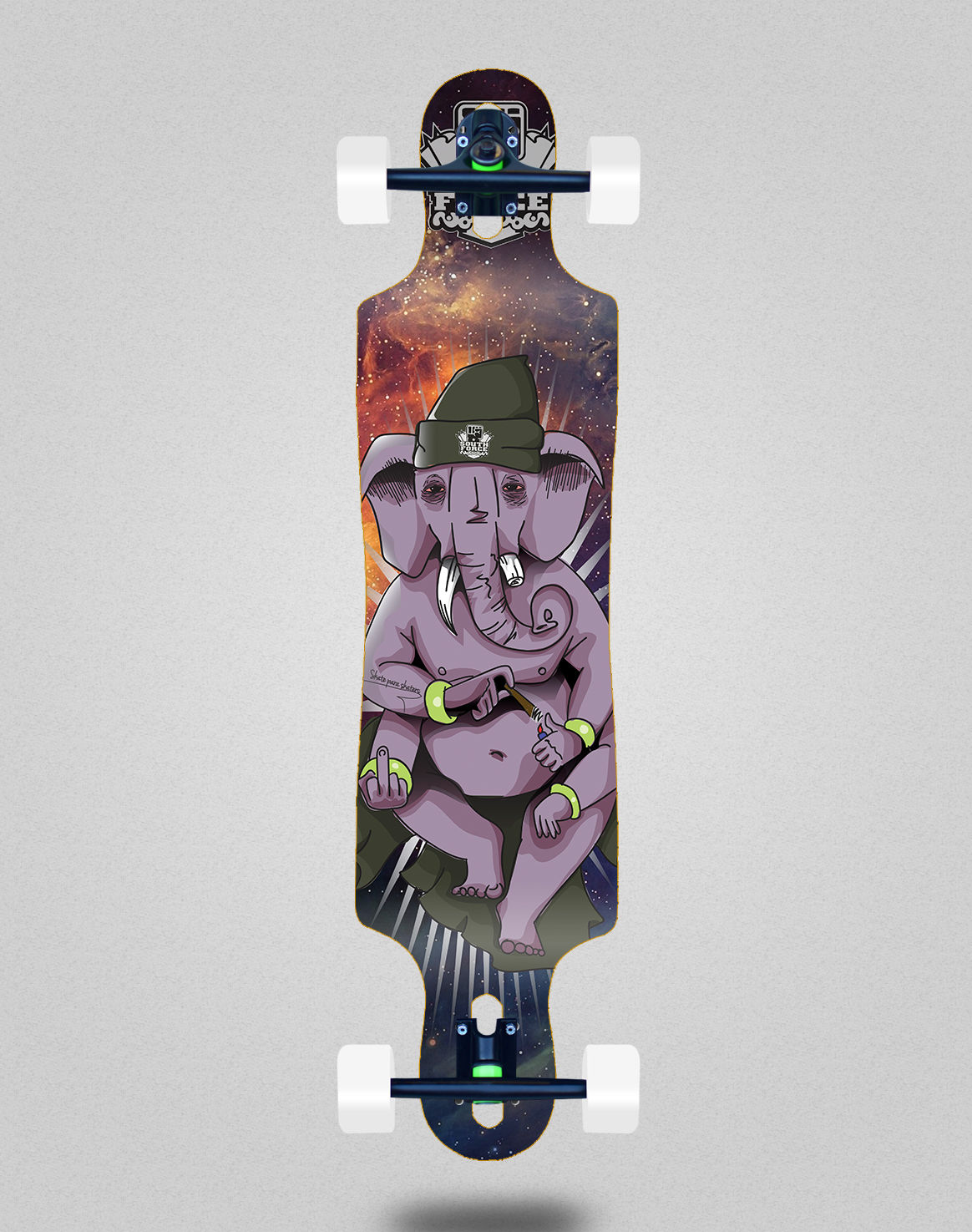 South force Spirit animal longboard complete 40x9