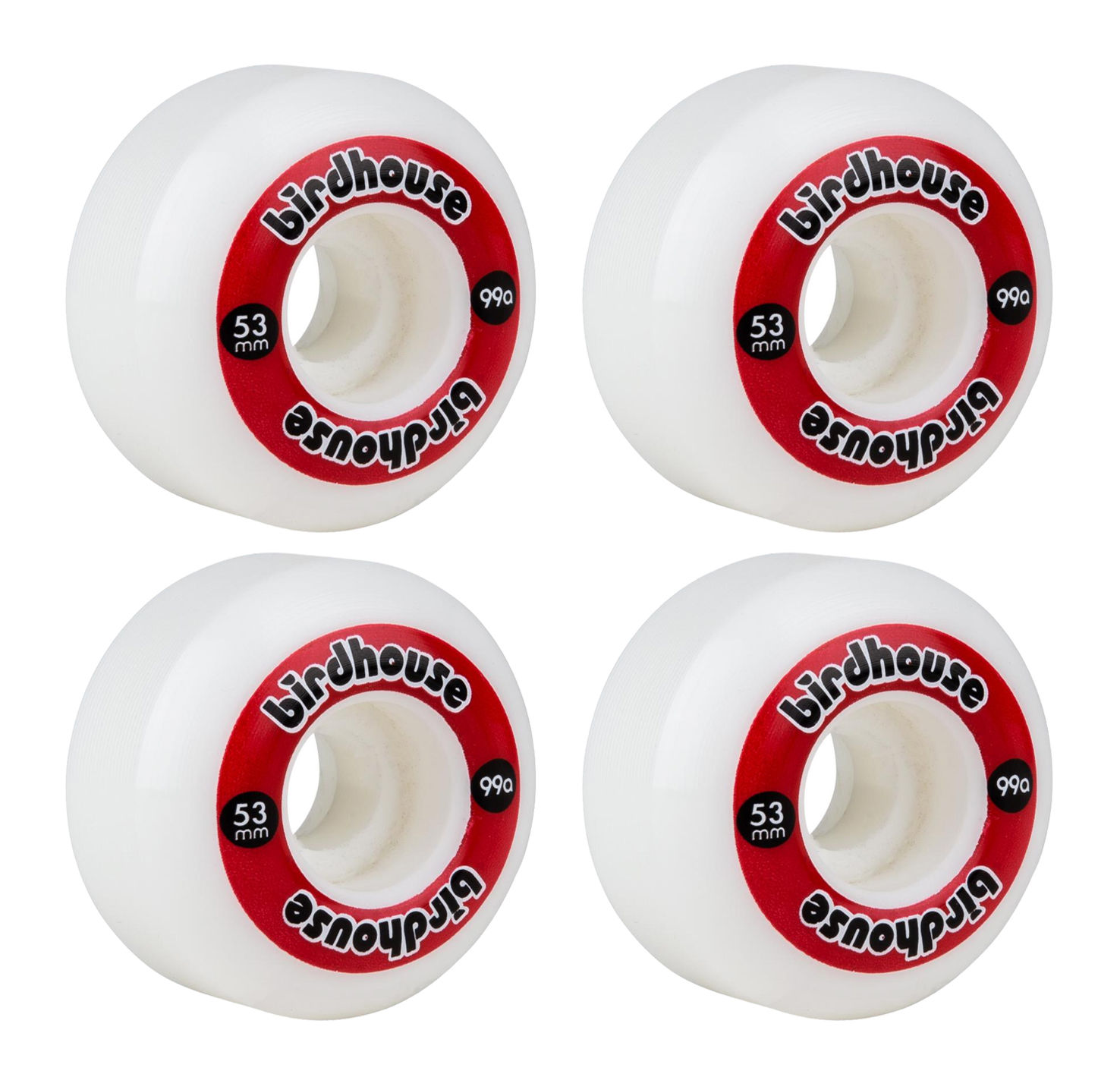 Birdhouse Wheels Logo 99a 53 MM (set 4)