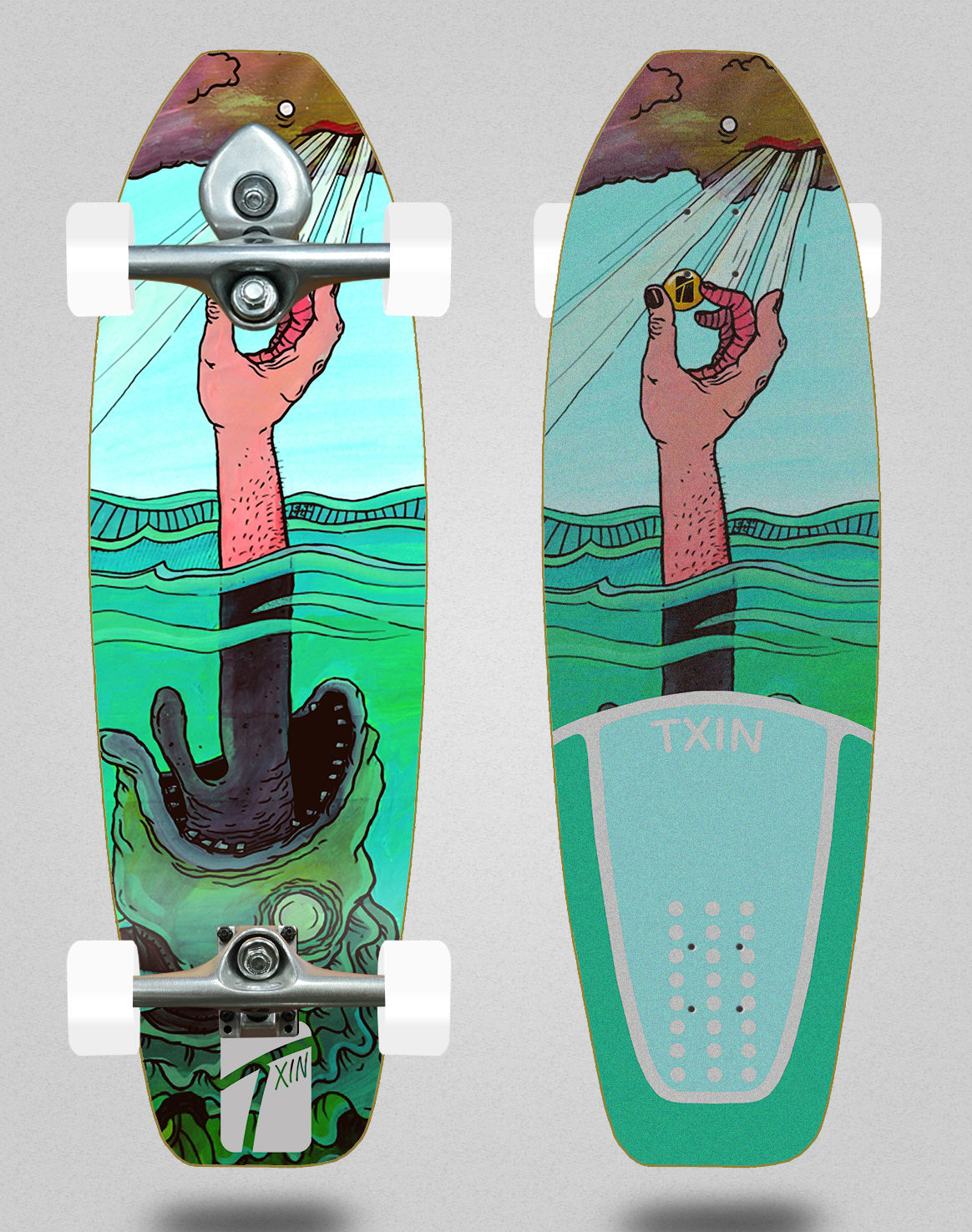 Txin surfskate BURI trucks - Treasure 31,5