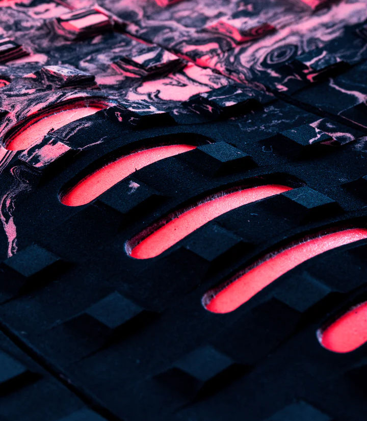 Miniatura: Creatures traction surf 3 pieces - Mick Fanning black fluro red