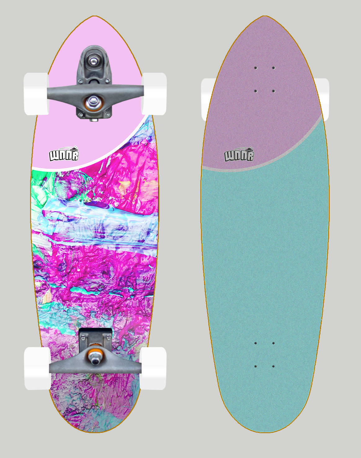 Wnnr surfskate T12 trucks Culi 32.5 Deep