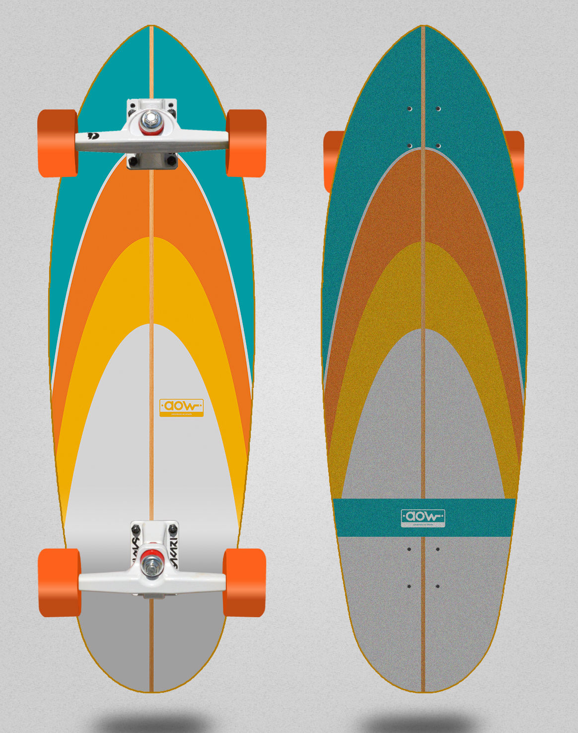 Aow surfskate SGI trucks Is Retro 32.5