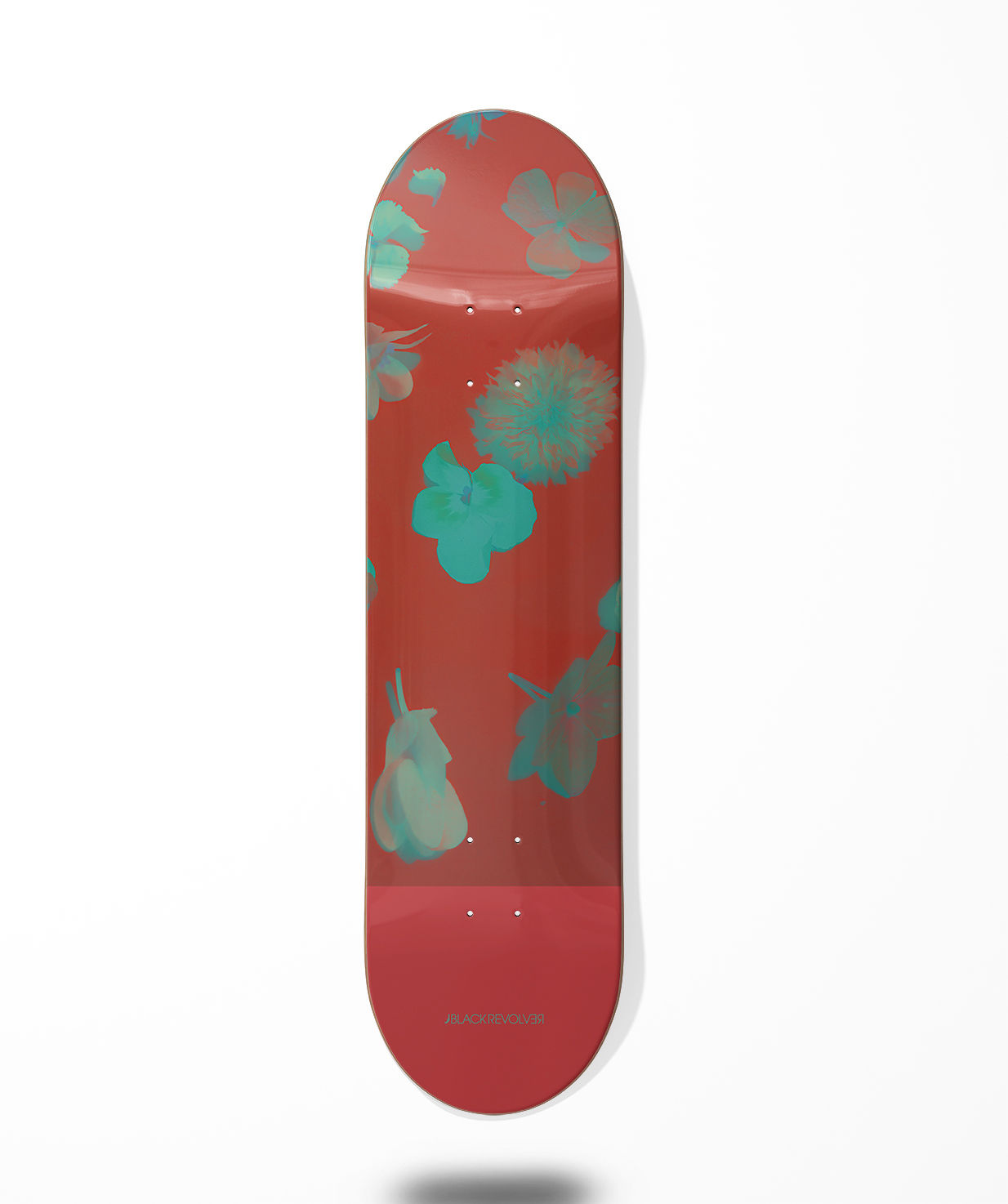 Black Revolver skate deck Beautiful death Velvet poison