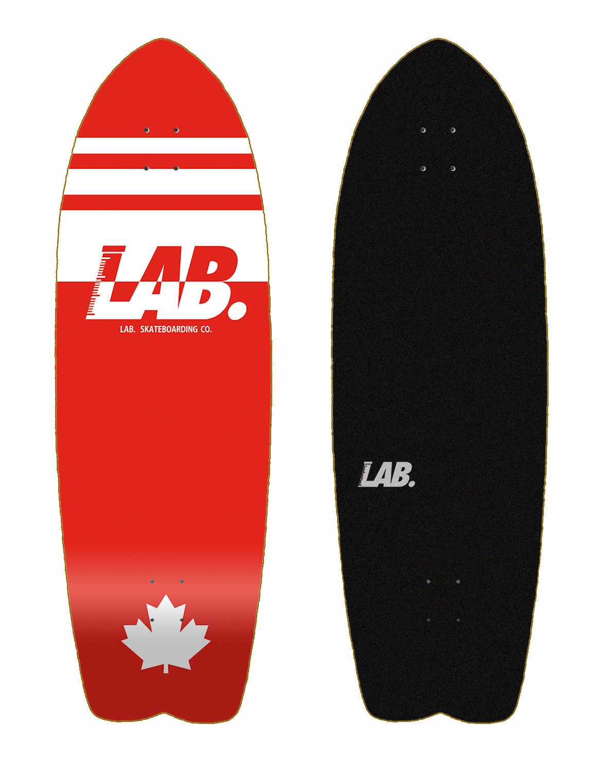 Lab surfskate deck - Institucional 29 fish