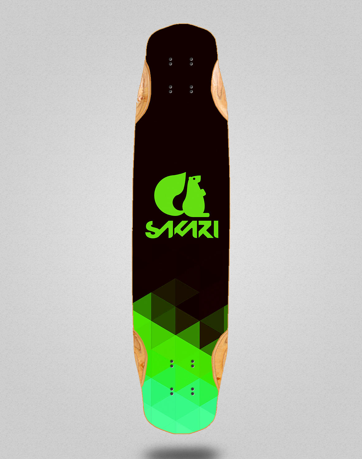 Sakari Poison longboard deck 38x8.45