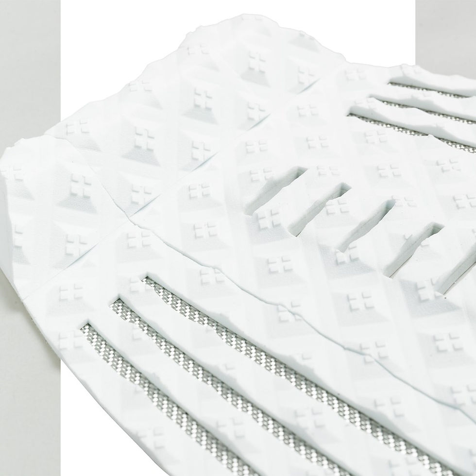 Miniatura: Quiksilver surf grip Diamond Deluxe eco triple white 3 pcs kick 33mm