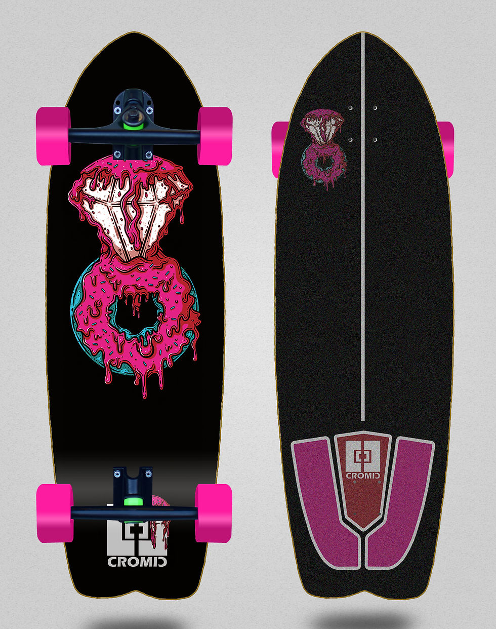 Miniatura: Cromic cruiser Donat pink 29