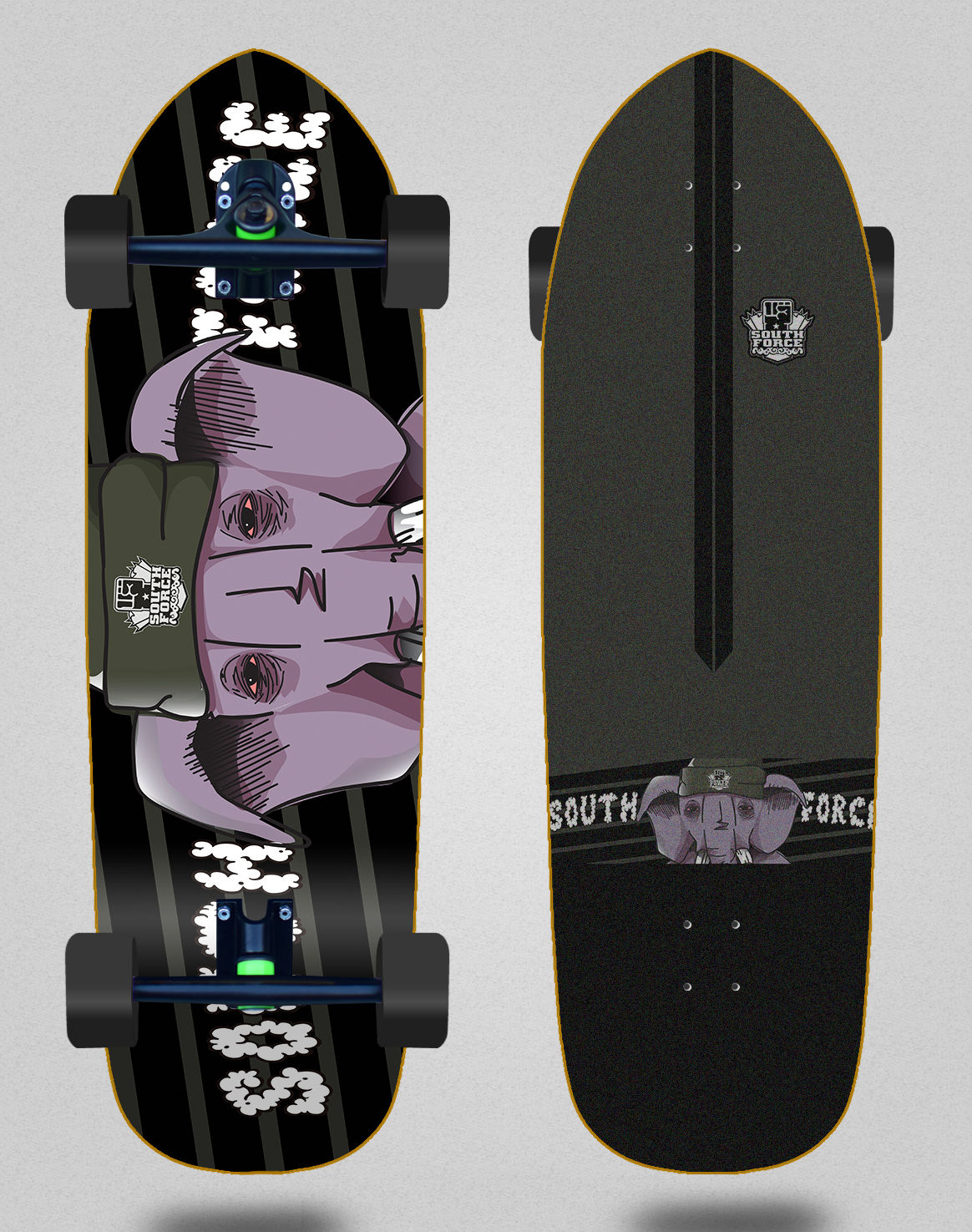 South Force cruiser - Clouds Montoya 33,5 Hill