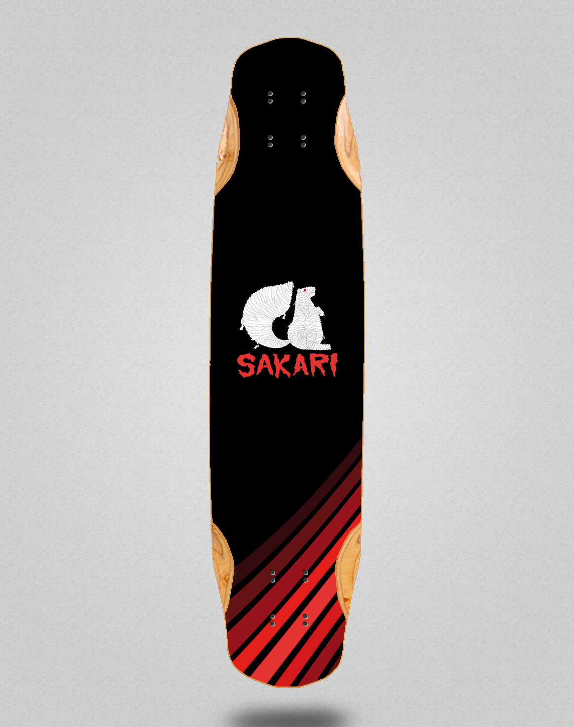 Sakari Momie longboard deck 38x8.45