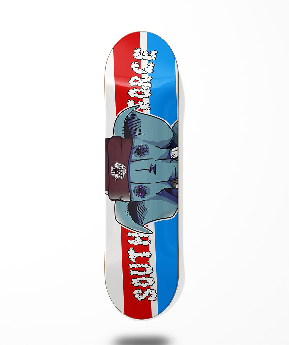 Thumbnail: South force skate deck Clouds Jordan