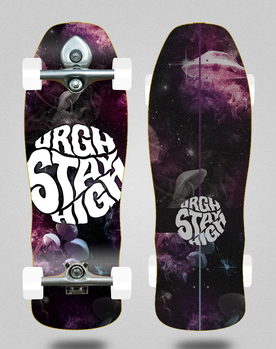 Urgh surfskate BURI trucks - Stay High Well 9.625x29.75