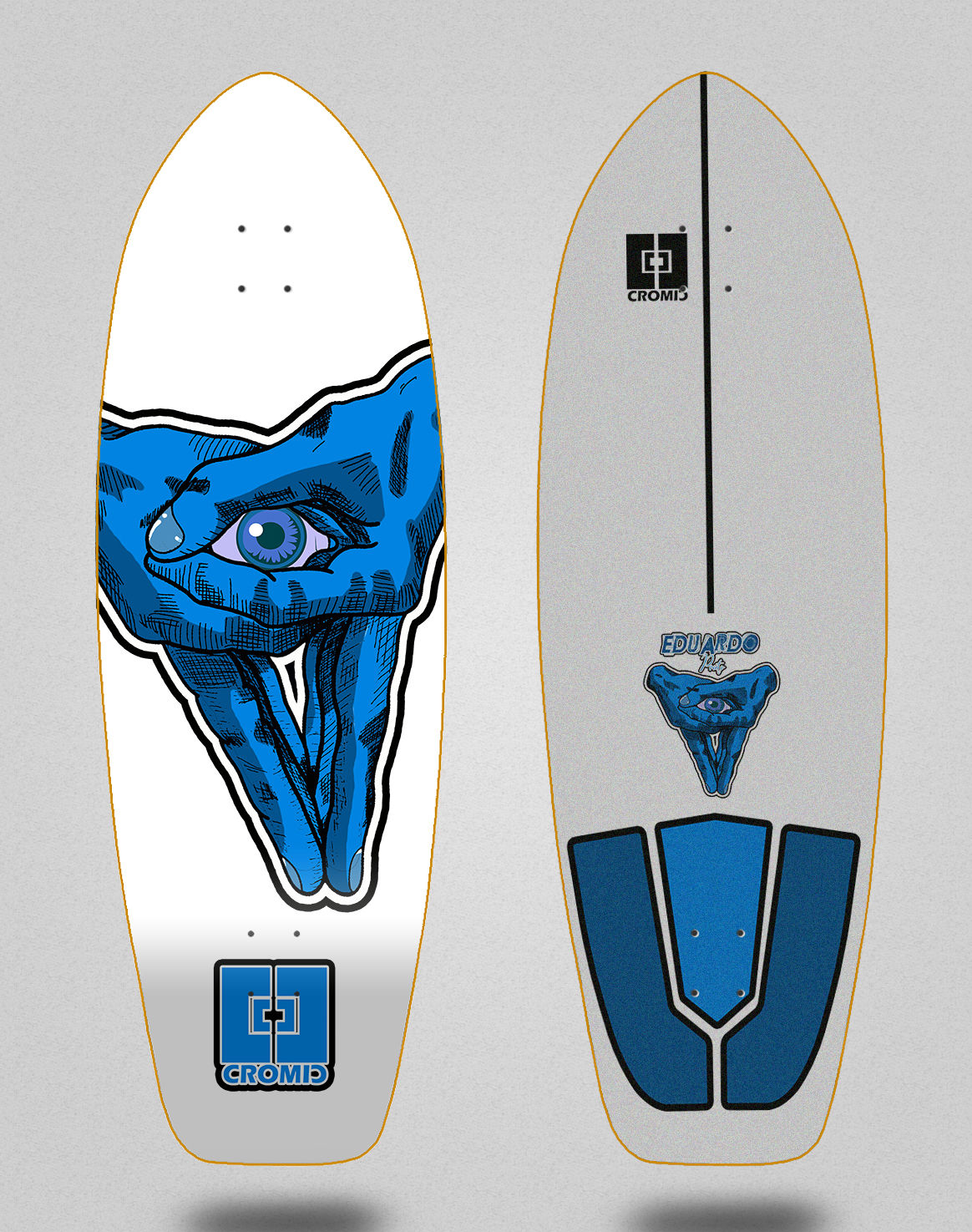 Cromic surfskate deck Eduardo Prieto special one 31